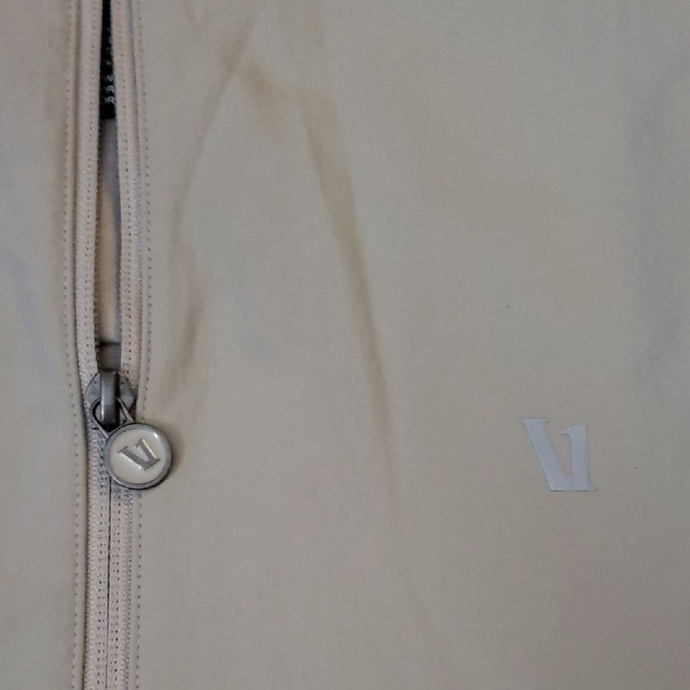 Vuori Men's Cream Full-Zip Jacket Size Small - Picture 2 of 6
